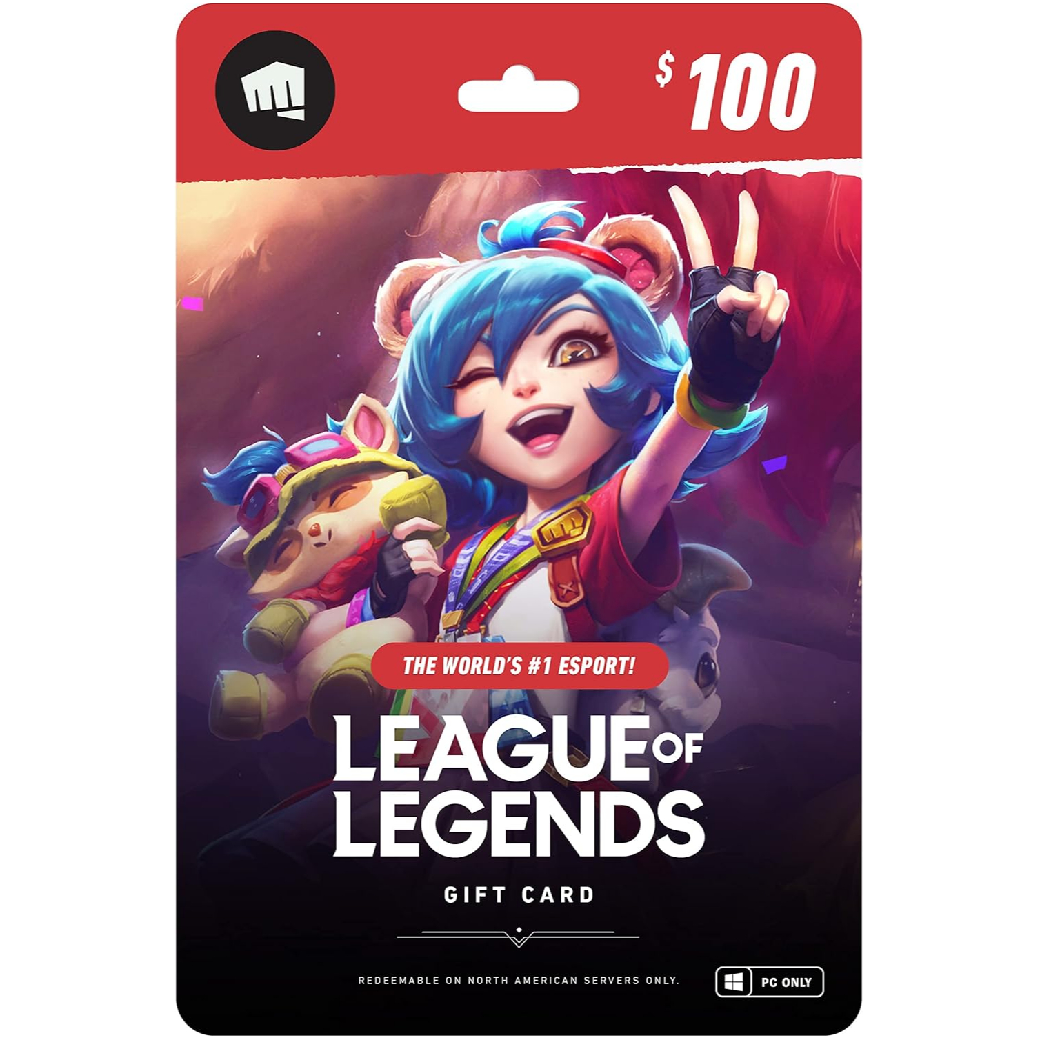 گیفت کارت 100 دلاری Riot Games